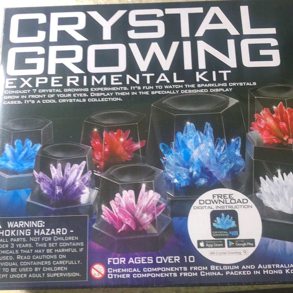 Used crystal growing kit